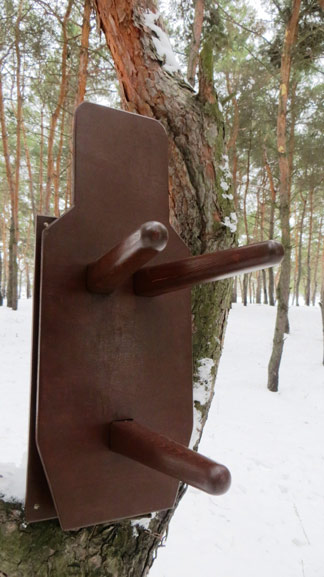 вин чун манекен настенный "мишень"  vin chun maneken nastennyj mishen'